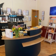 Empfangsbereich Friseursalon Annett Berger in Weinböhla