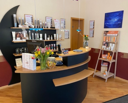 Empfangsbereich Friseursalon Annett Berger in Weinböhla